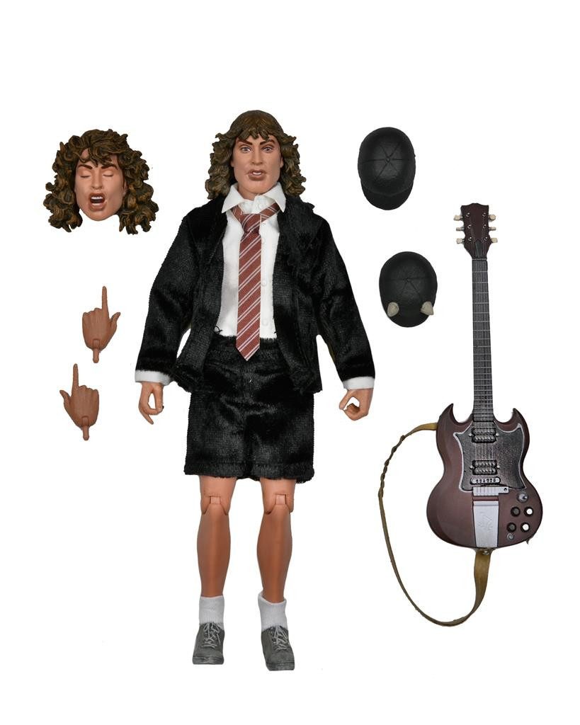 NECA Actionfigur AC/DC  8 Clothed  Angus Young Highway to Hell