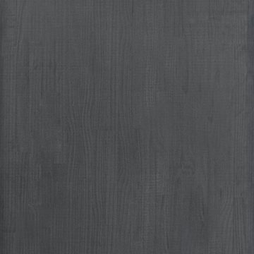 furnicato Bücherregal Lagerregal Grau 60x30x210 cm Massivholz Kiefer