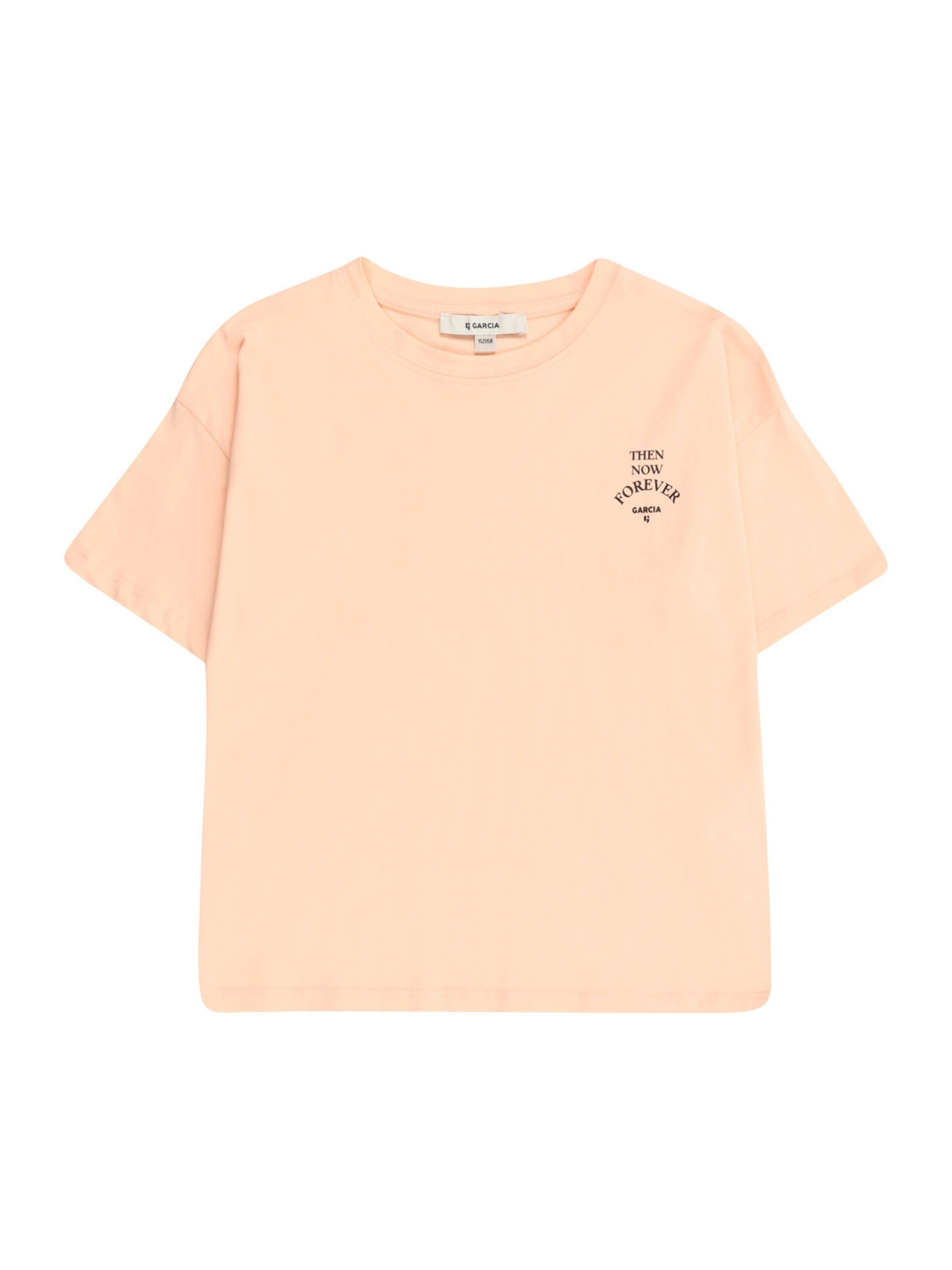 (1-tlg) Details Sweatshirt peach Garcia Plain/ohne fresh
