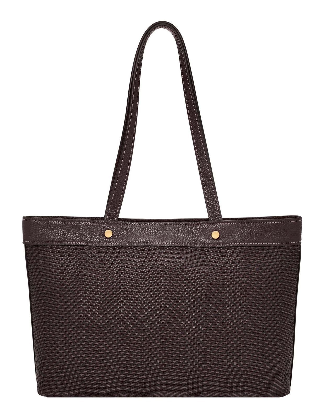 Fossil Schultertasche Woven Tote