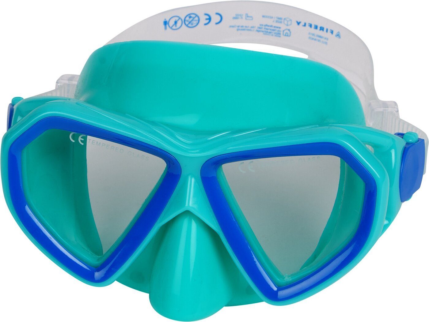 FIREFLY Taucherbrille Ux.-Tauch-Maske SM7 I TURQUOISE/TURQUOISE