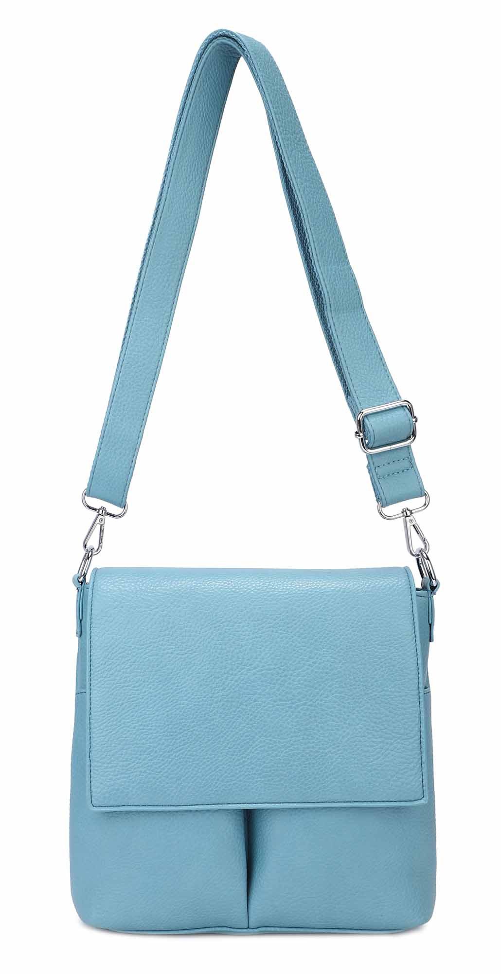 ITALYSHOP24 Schultertasche Damen Tasche Crossbody Umhängetasche Shopper Tab günstig online kaufen