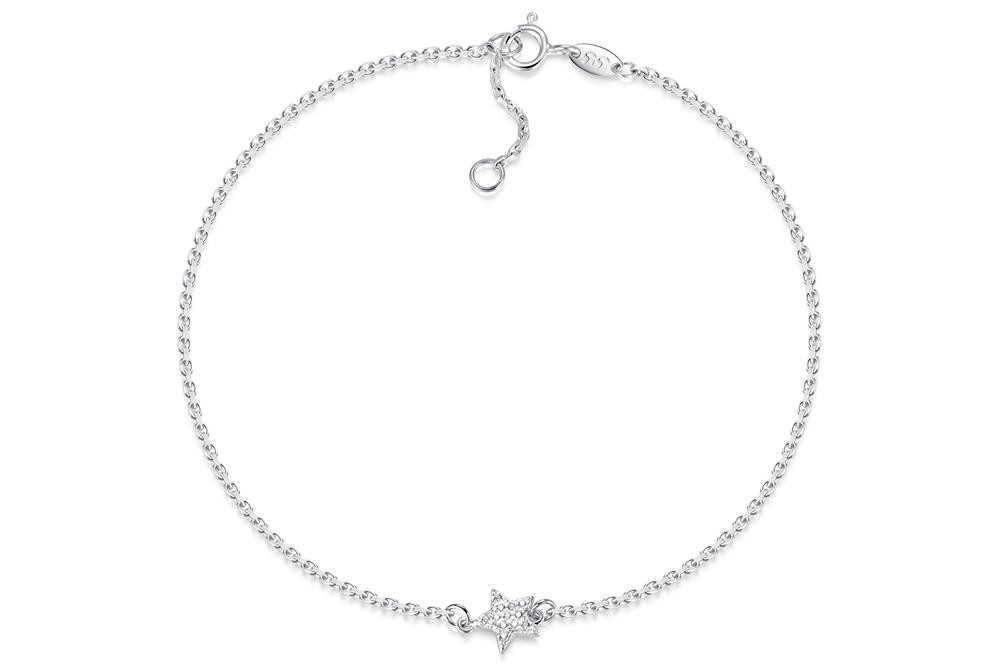 Silberkettenstore Fußkette Fußkette Ankerkette 1,7mm mit günstig online kaufen