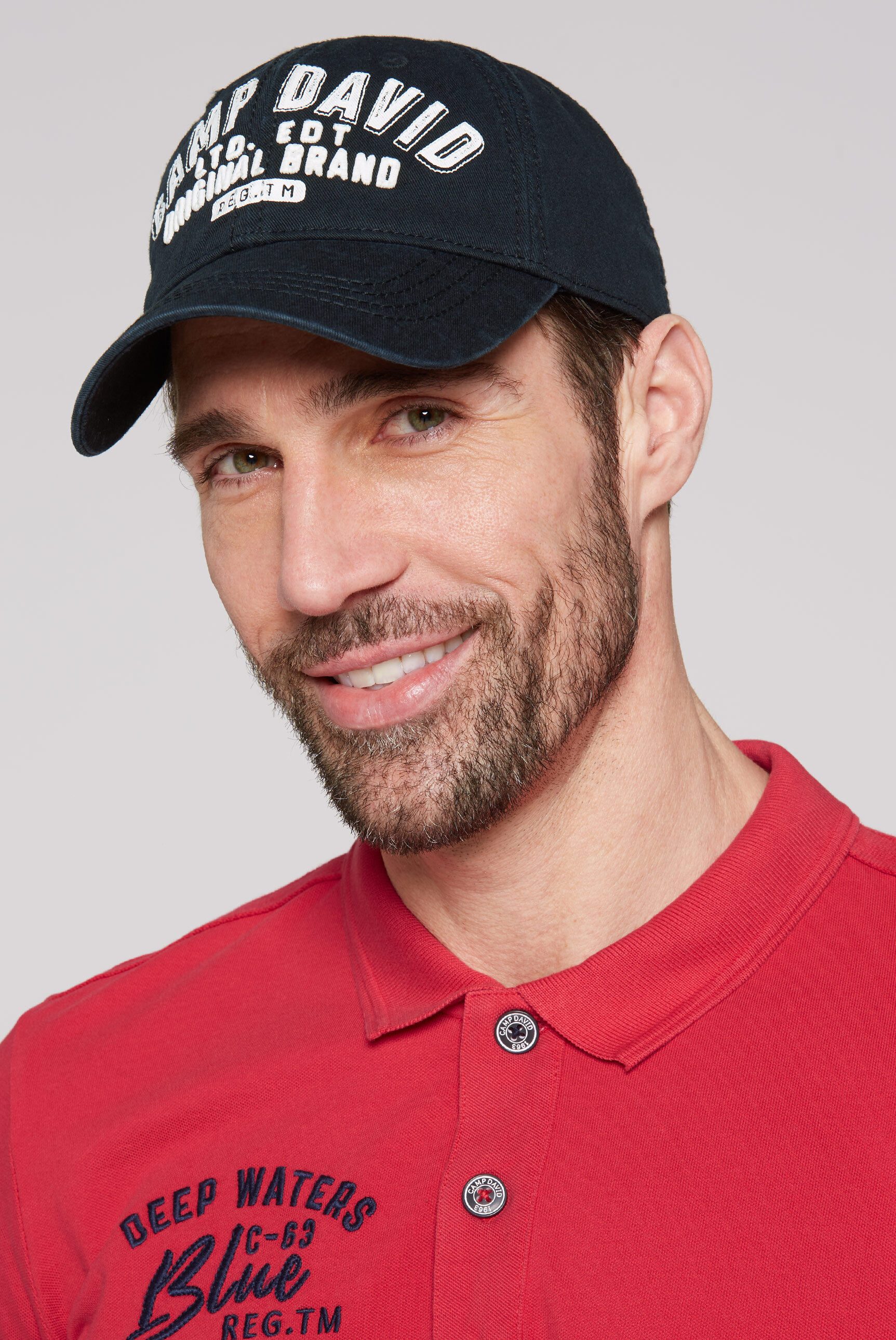 CAMP DAVID Baseball Cap mit Klett-Verschluss