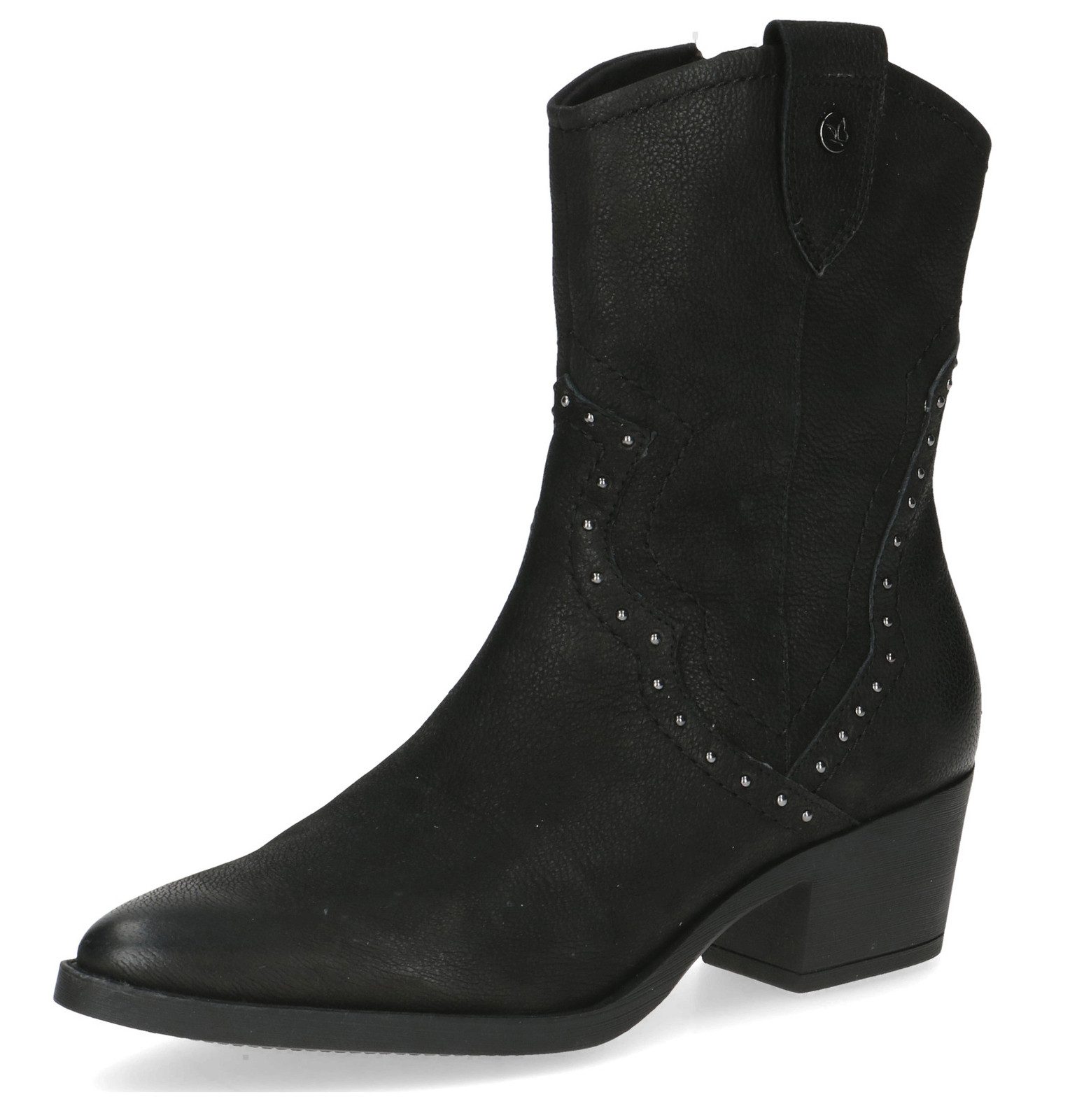 Caprice 9-25315-43 008 Black Nubuc Stiefelette