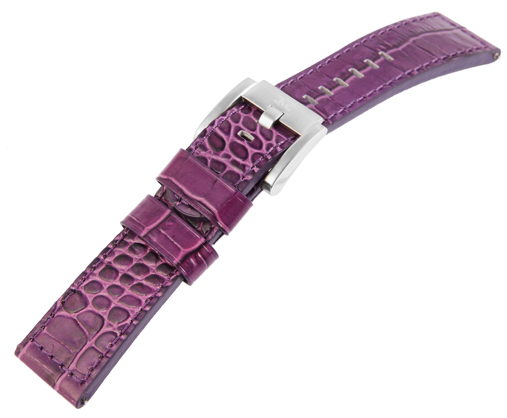 TW Steel Uhrenarmband 8400034 TW-Steel Echtleder-Uhrenarmband, lila, 22 mm