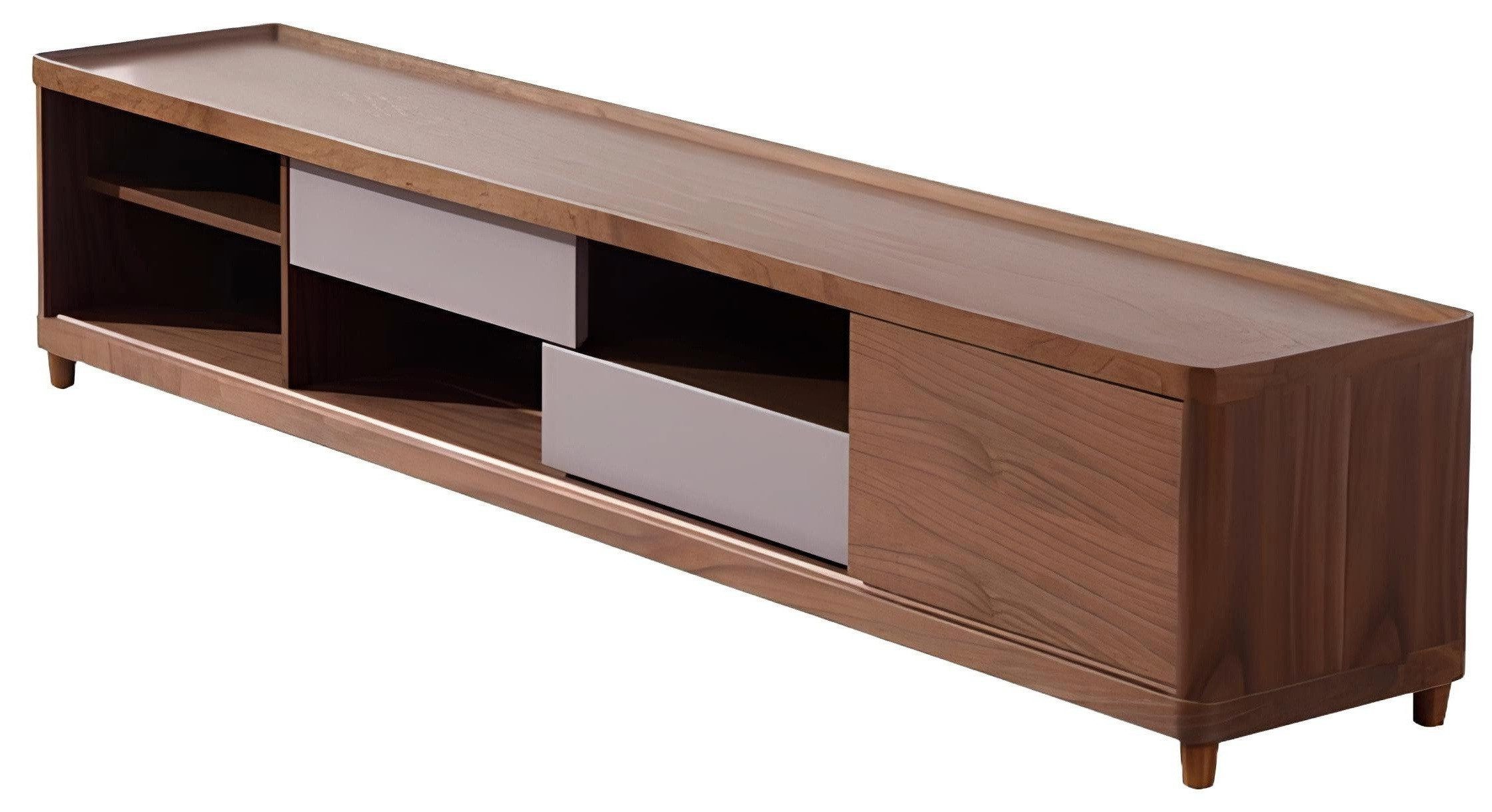 Lowboard Luxuriöses Holz-TV-Sideboard mit modernem Design und Stauraum