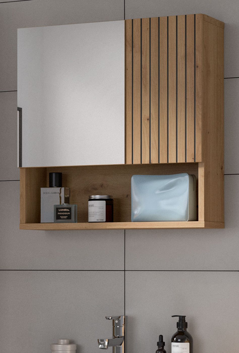 Inn.Furn Spiegelschrank Livia (Badezimmer Schrank in günstig online kaufen