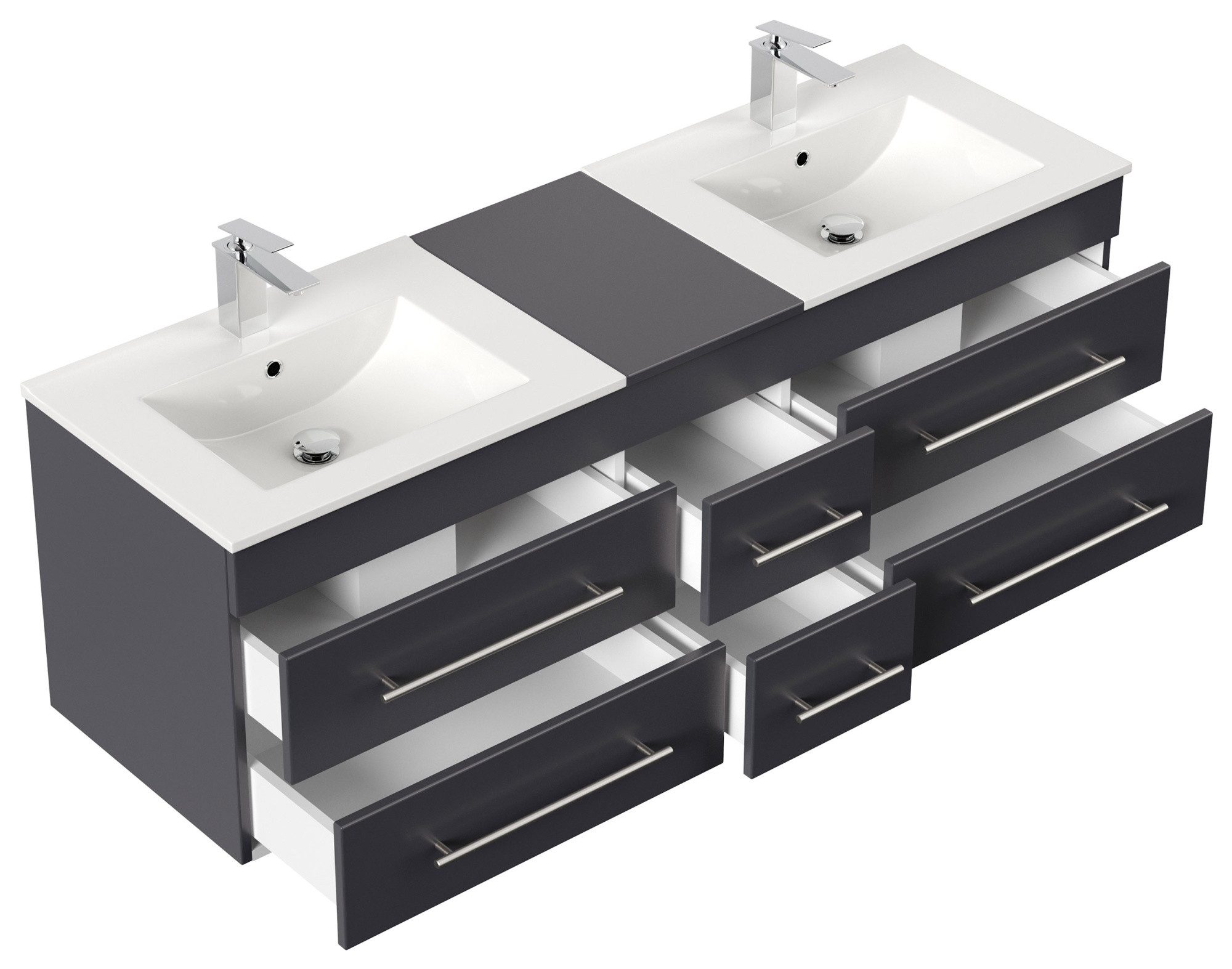 Magnolia Home Doppelwaschtisch Badmöbel Roma XL günstig online kaufen