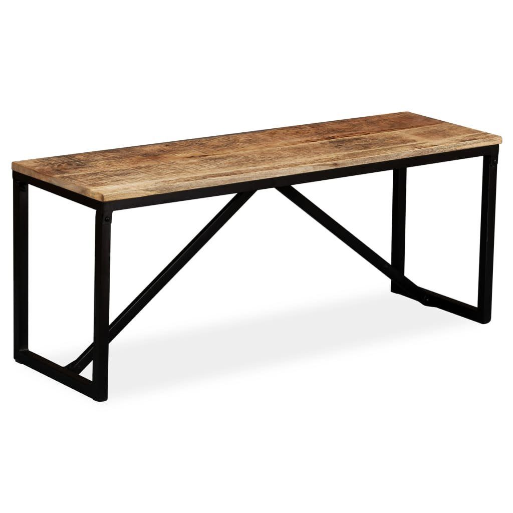 vidaXL Sitzbank Sitzbank Massiv-holz 110 x 35 x 45 cm