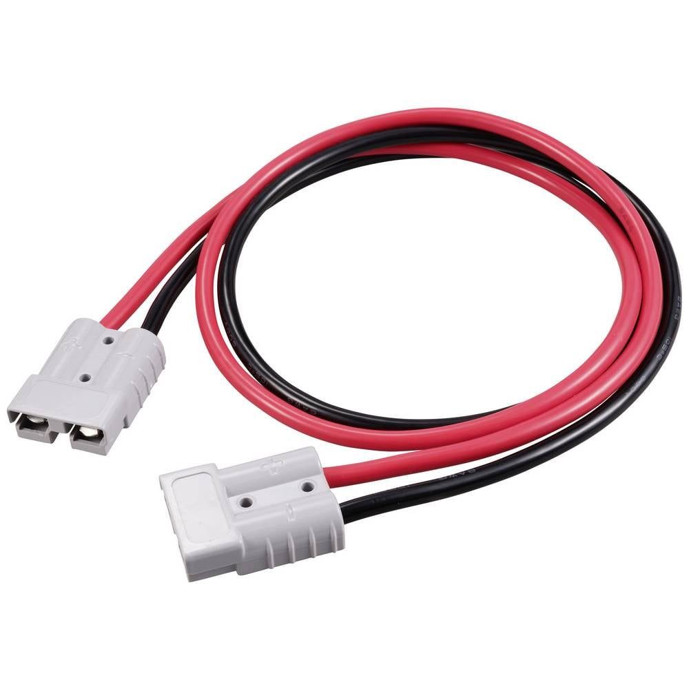 TRU COMPONENTS Hochstrom Batteriesteckverbinder Verlängerungskabel 1 m TC-12195680 Adapter