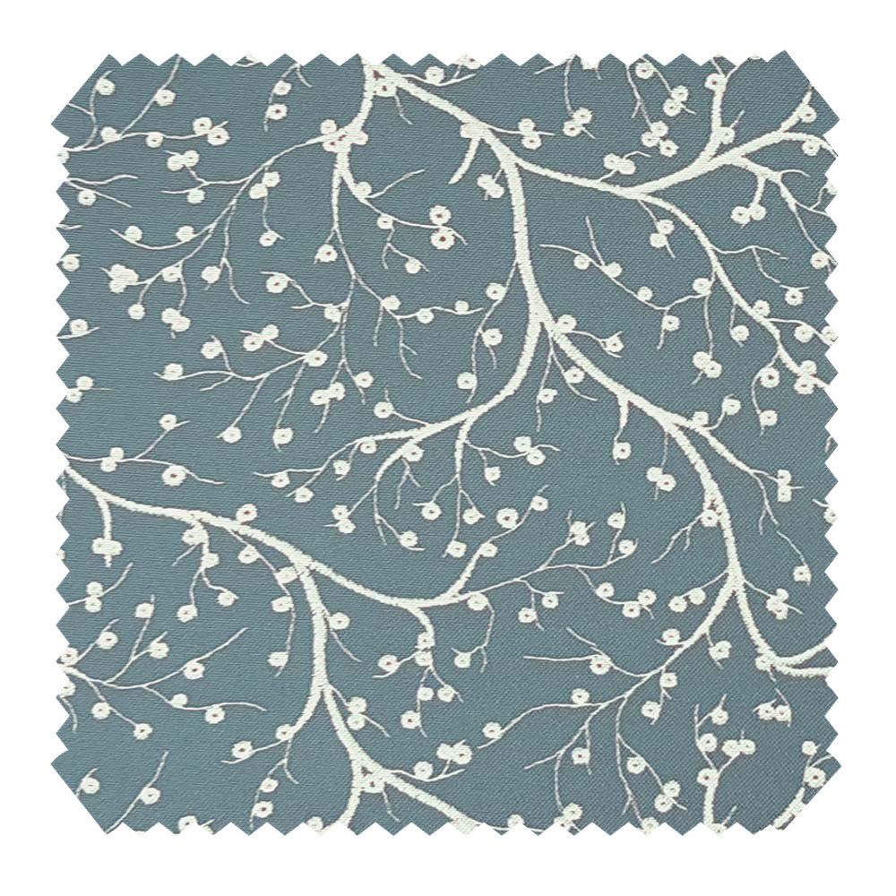 novely® Stoff HANAU TWIG - Möbelstoff mit Blumen-Print, Robust, Pflegeleicht, Waschbar, Meterware, 1lfm