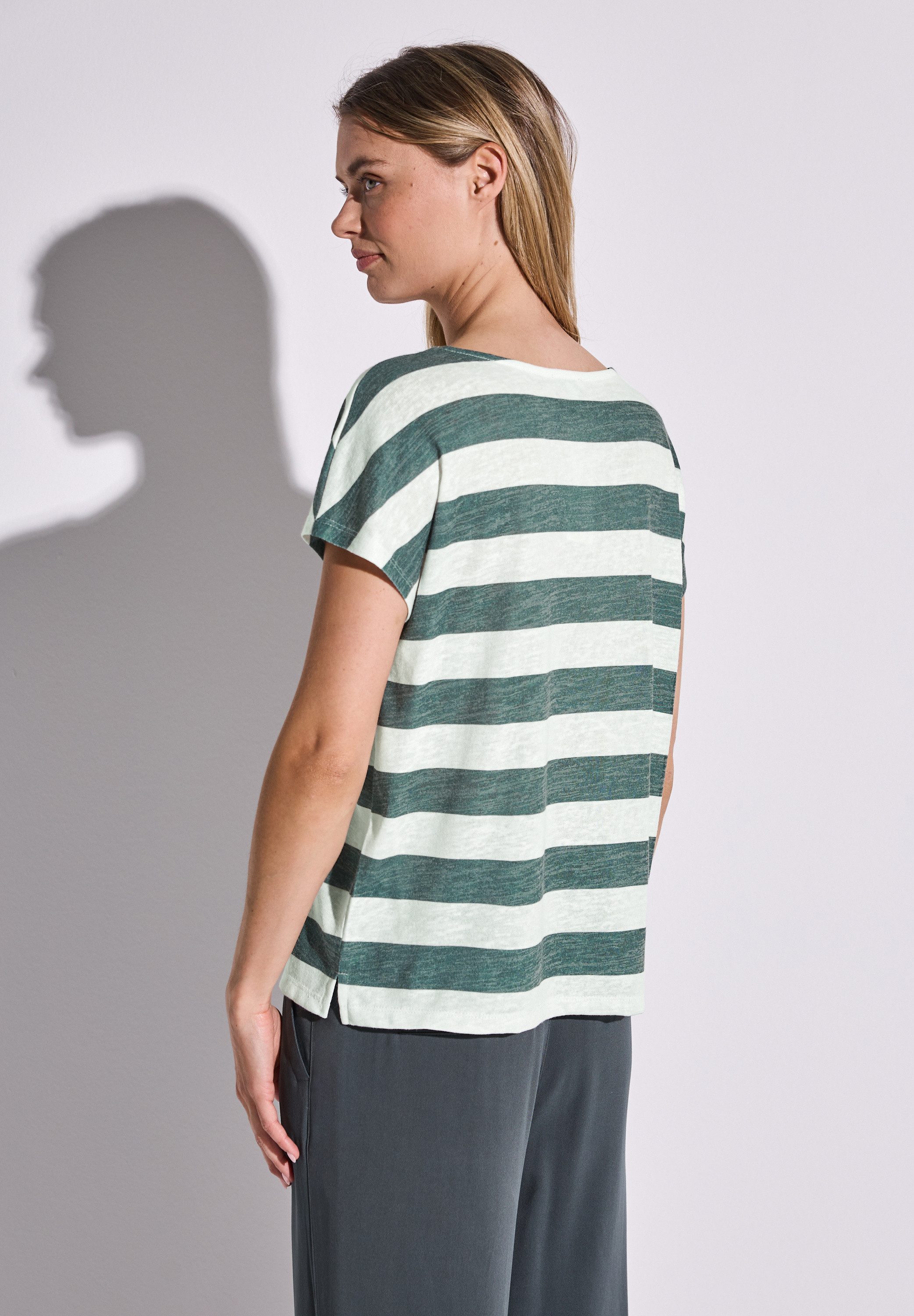 STREET ONE T-Shirt, mit Rundhalsausschnitt günstig online kaufen