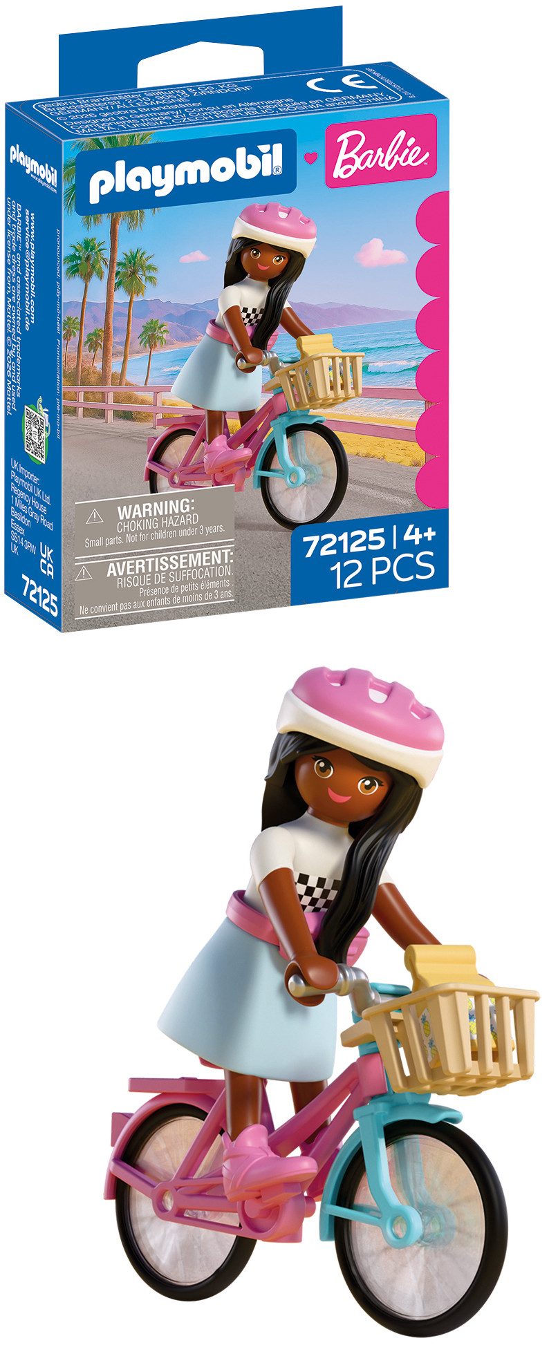 Playmobil® PLAYMOBIL x Barbie™ Brooklyn (72125), Barbie™ Konstruktions-Spielset, (12 St), Made in Europe