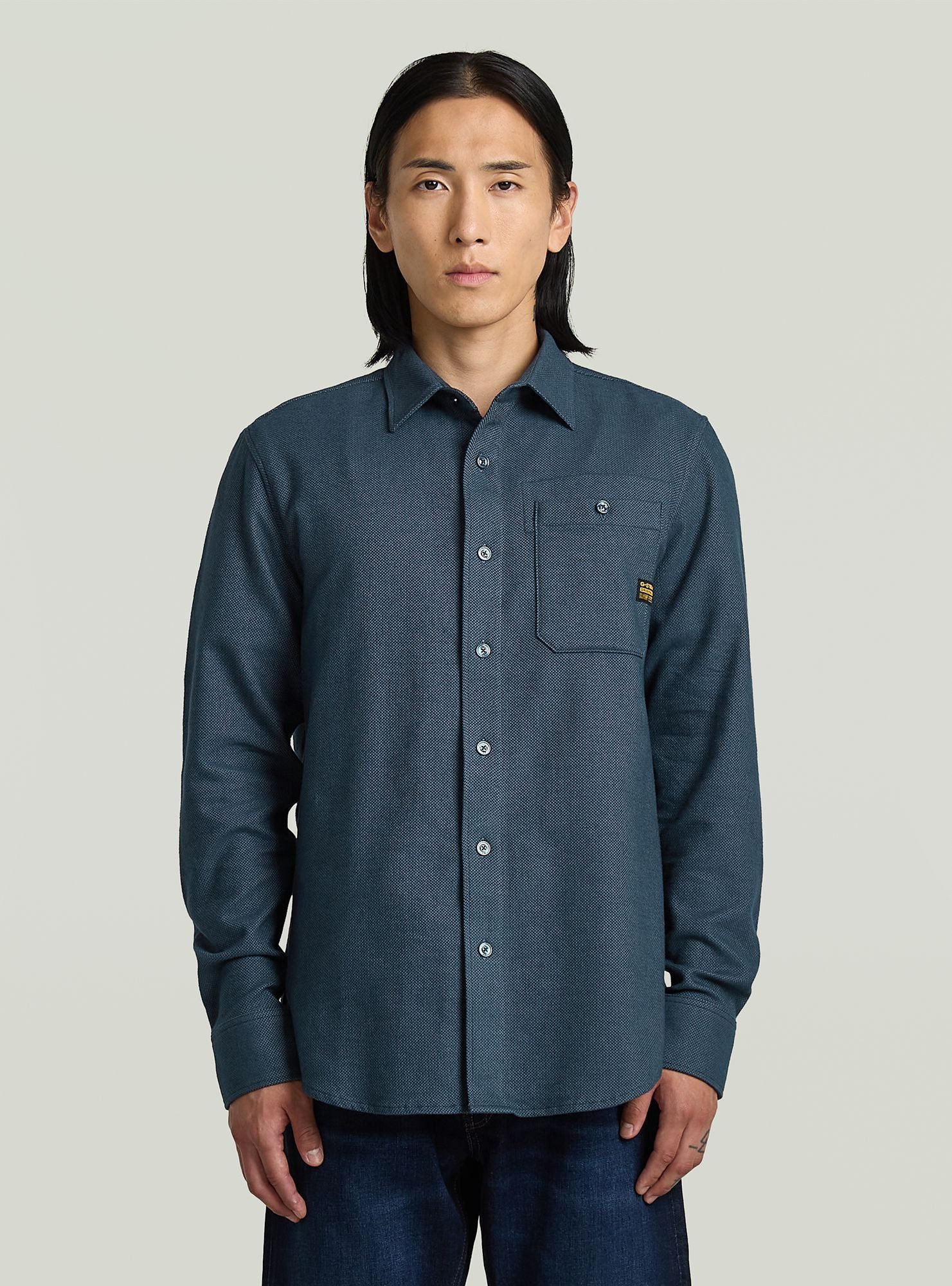 Langarmshirt Bristum 2.0 Slim Hemd