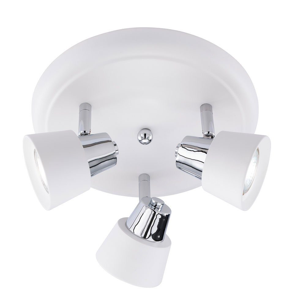 WOFI Deckenspot, Leuchtmittel nicht inklusive, Deckenleuchte Spotrondell Sc günstig online kaufen