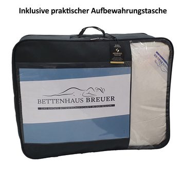 Daunenbettdecke, Super warme 100% Winter Hochsteg Daunenbett 1100g beste Daunen 135x200, SPESSARTTRAUM, Füllung: 90% neue weiße Daunen, 10% neue weiße Kleinstfederchen, Bezug: 100% Baumwolle, Allergikergeeignet