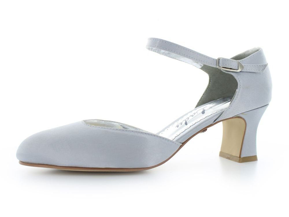 White Lady 255 klassische Satin-Pumps Slingpumps