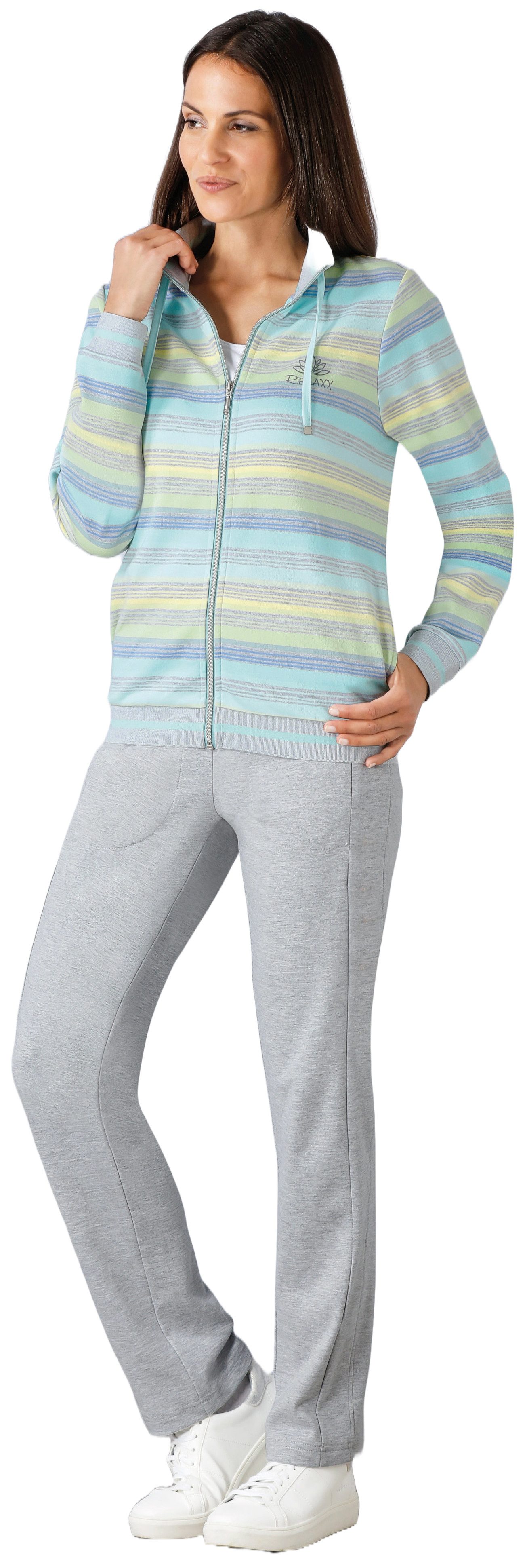 Hajo Hausanzug Damen Homewear Anzug (2 tlg) Modisches Design