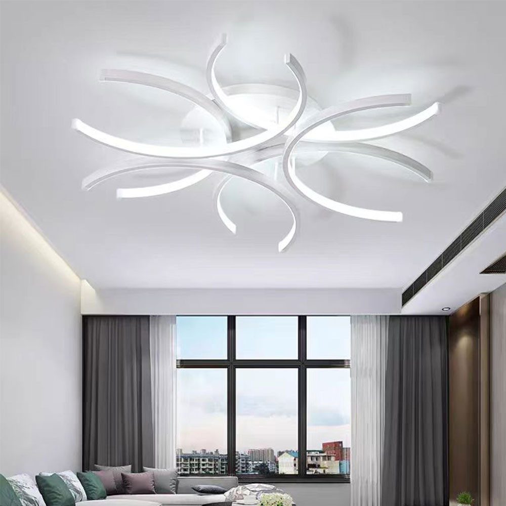 Daskoo Deckenleuchte 60cm/80cm LED Deckenlampe Dimmbar günstig online kaufen