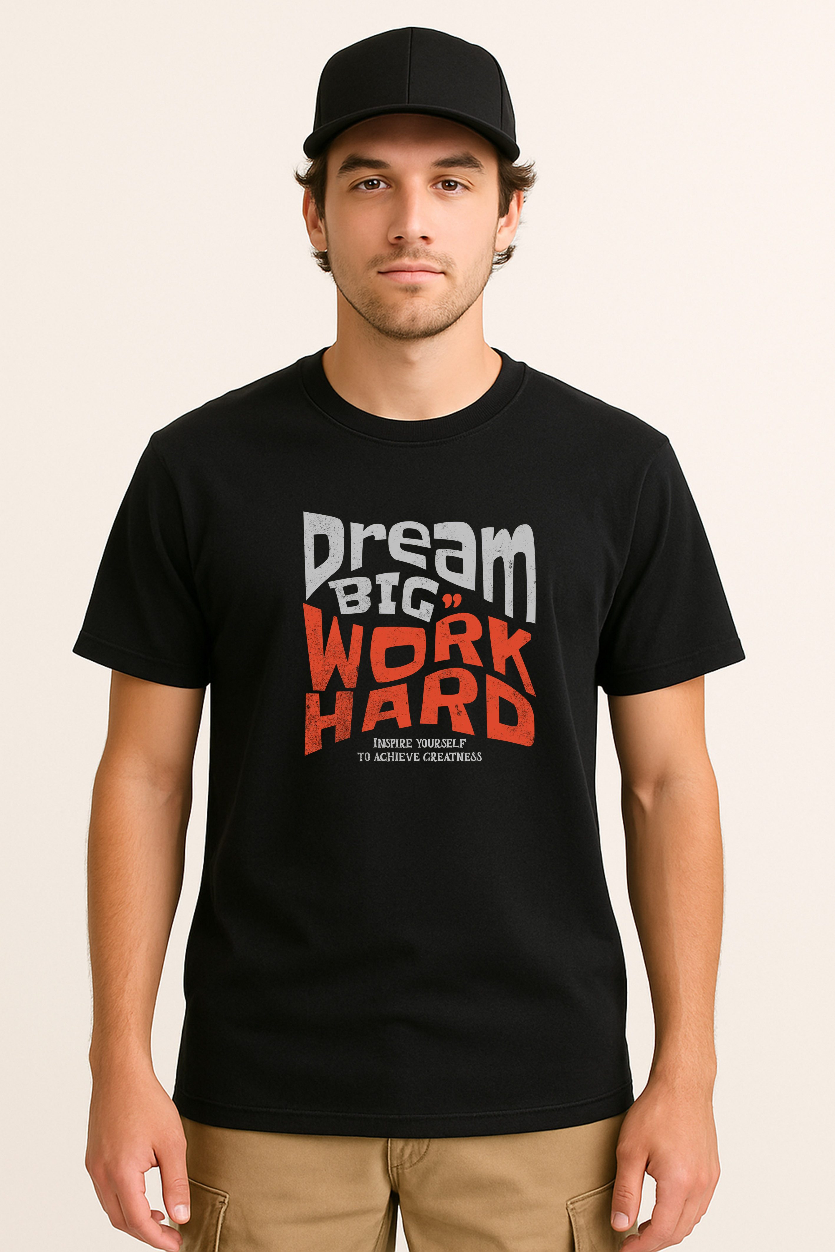 Banco Print-Shirt Herren „Dream Big Work günstig online kaufen