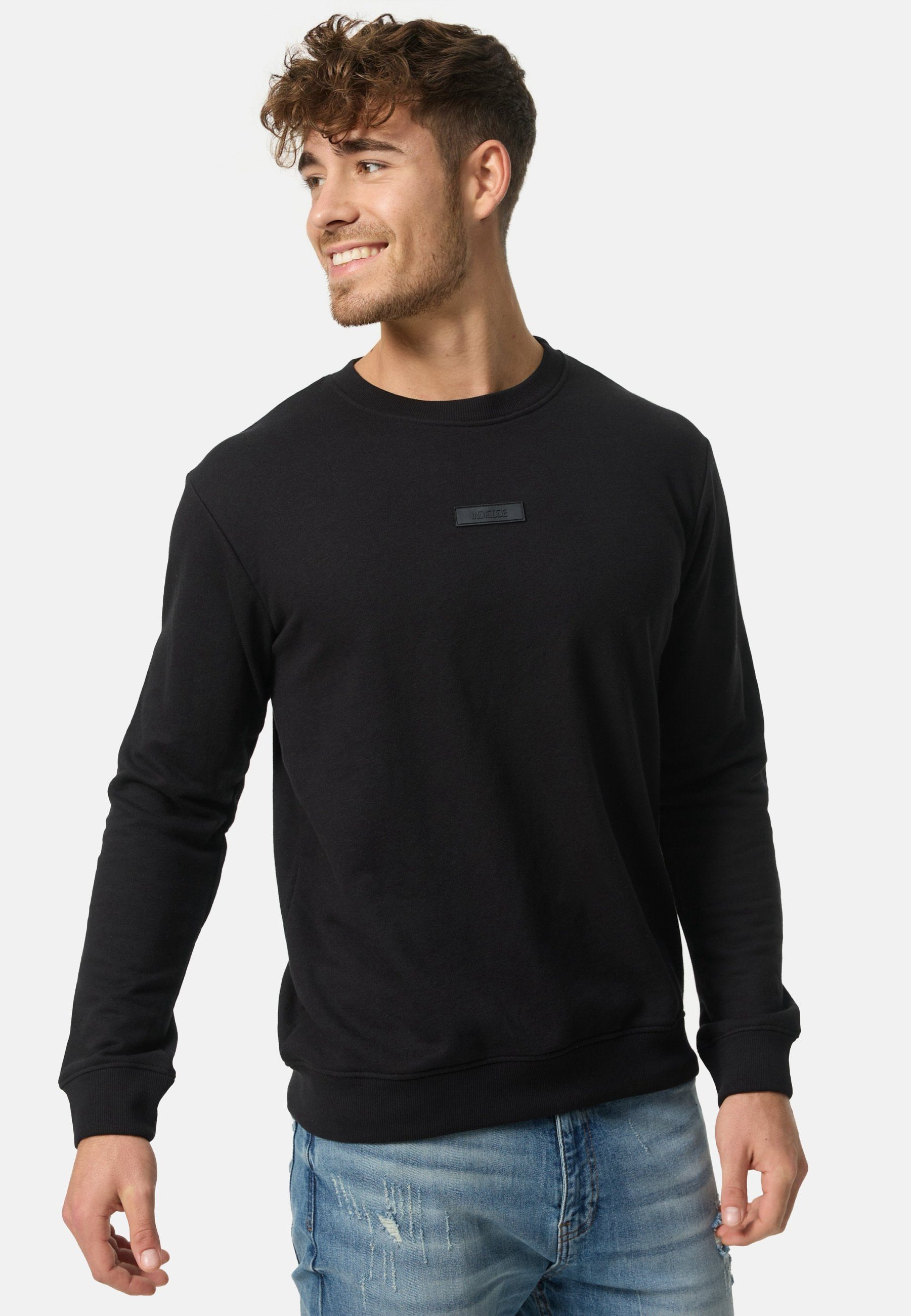 Indicode Sweater Baxter Black