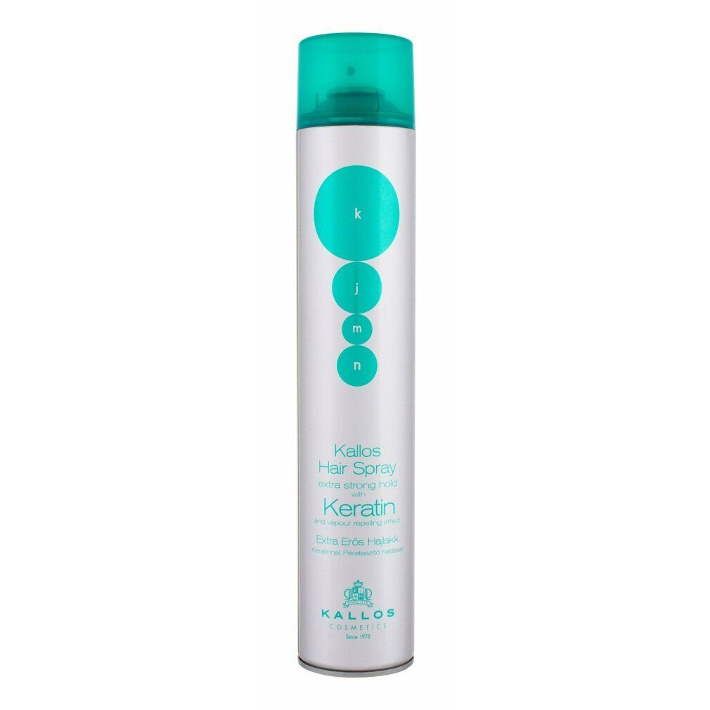 Kallos Cosmetics Haarspray Kallos Hair Spray Extra Strong Hold With Keratin 750 ml