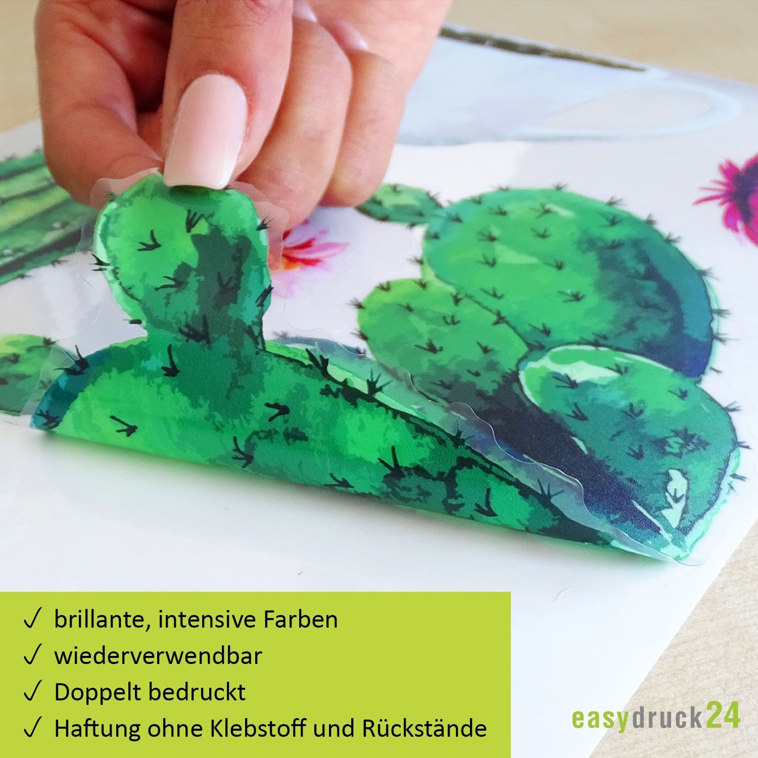Thumbnail - younikat Aufkleber Selbstklebende Fensterbilder