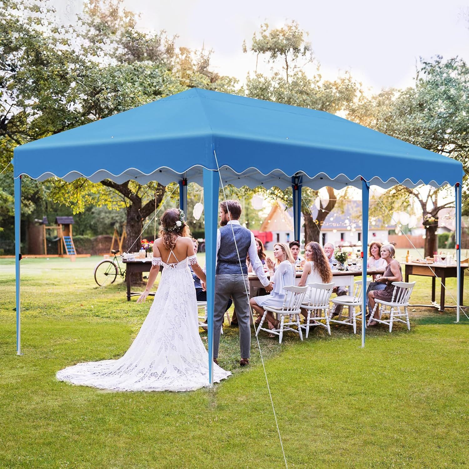 TLGREEN Faltpavillon 3x6M wasserdicht Pavillon, Partyzelt, günstig online kaufen