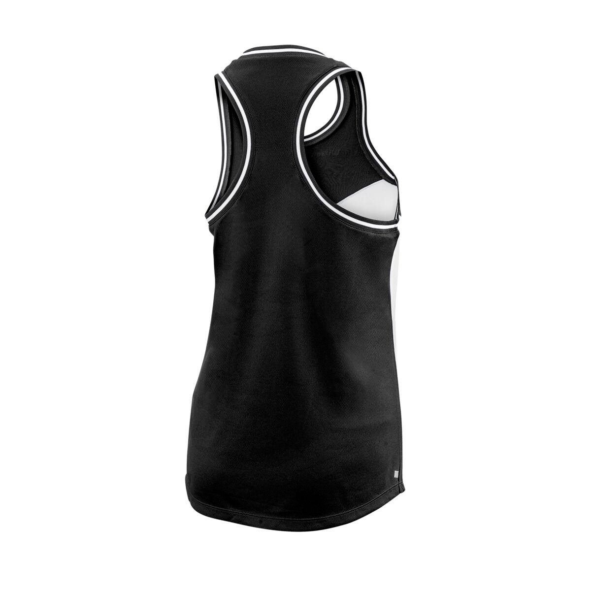 Wilson Tanktop Tennis Tank Team II schwarz/weiss Damen