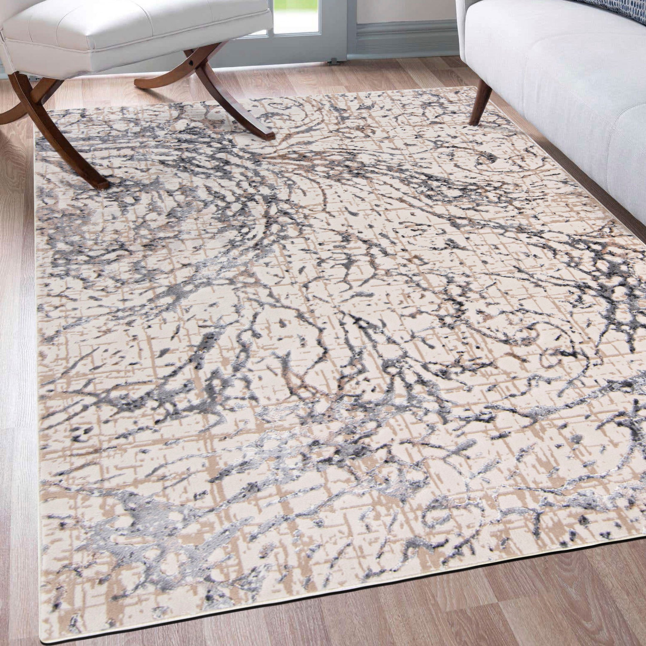 Mazovia Designteppich Modern Abstrakt Teppich für günstig online kaufen