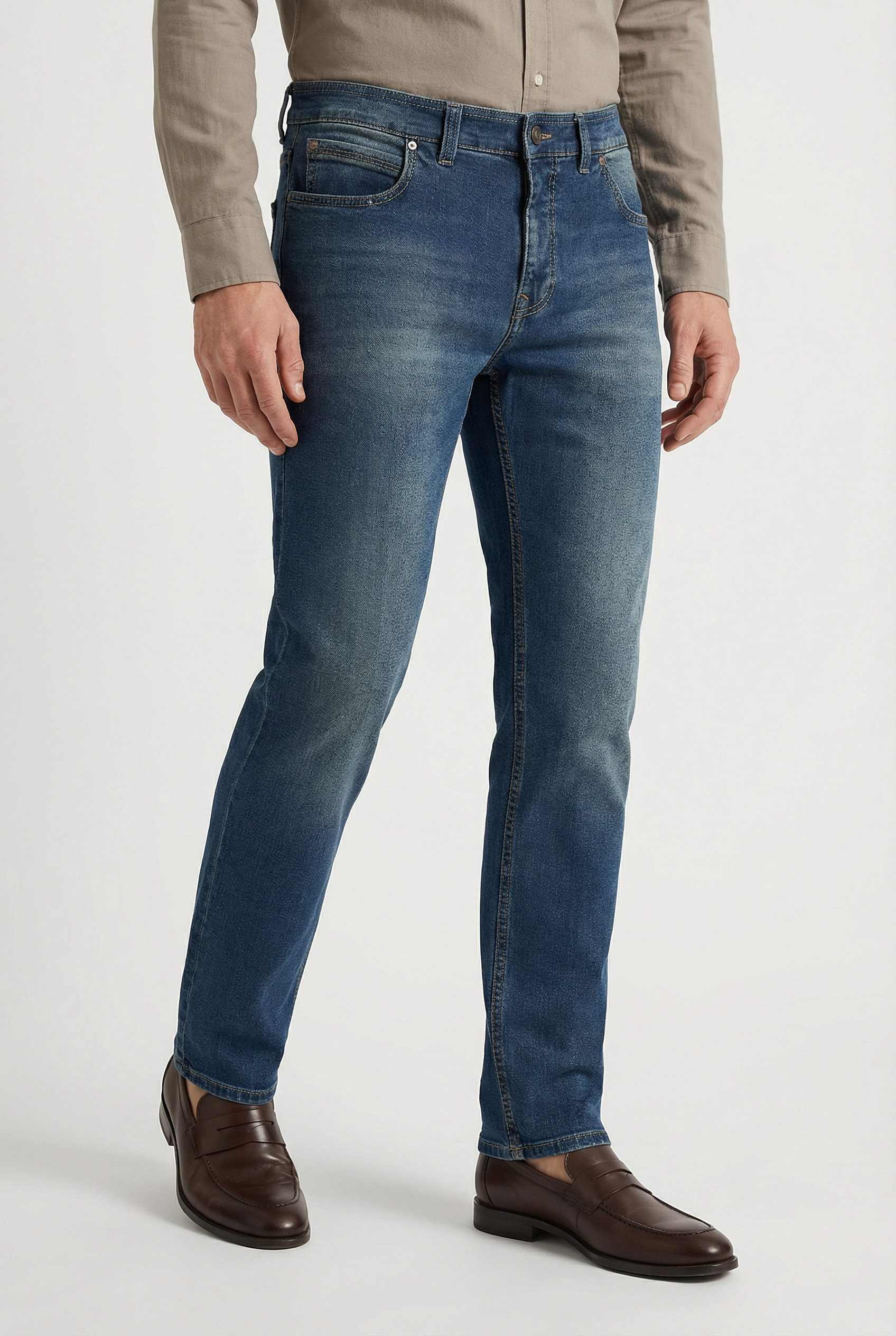 OLYMP 5-Pocket-Jeans Oskar günstig online kaufen