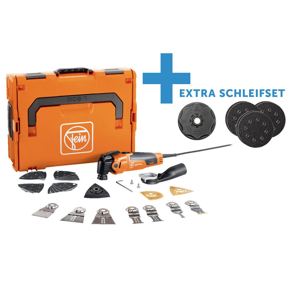 Fein Akku-Multifunktionswerkzeug Fein MM 500 PLUS CE-Set 72296775000 Multifunktionswerkzeug inkl. Koff