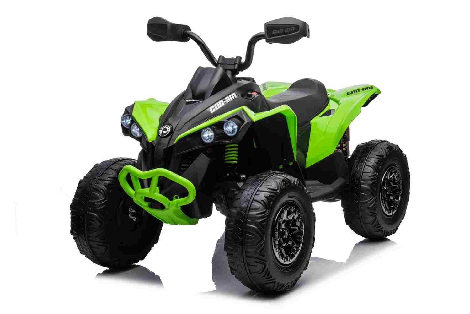 BoGi Elektro-Kinderquad Can-am ATV Quad Kinderfahrzeug Elektrofahrzeug 2x200W Motor 24V 7Ah, Fahrspaß für Kinder mit Stil – Can- Am Renegade 12V 7Ah