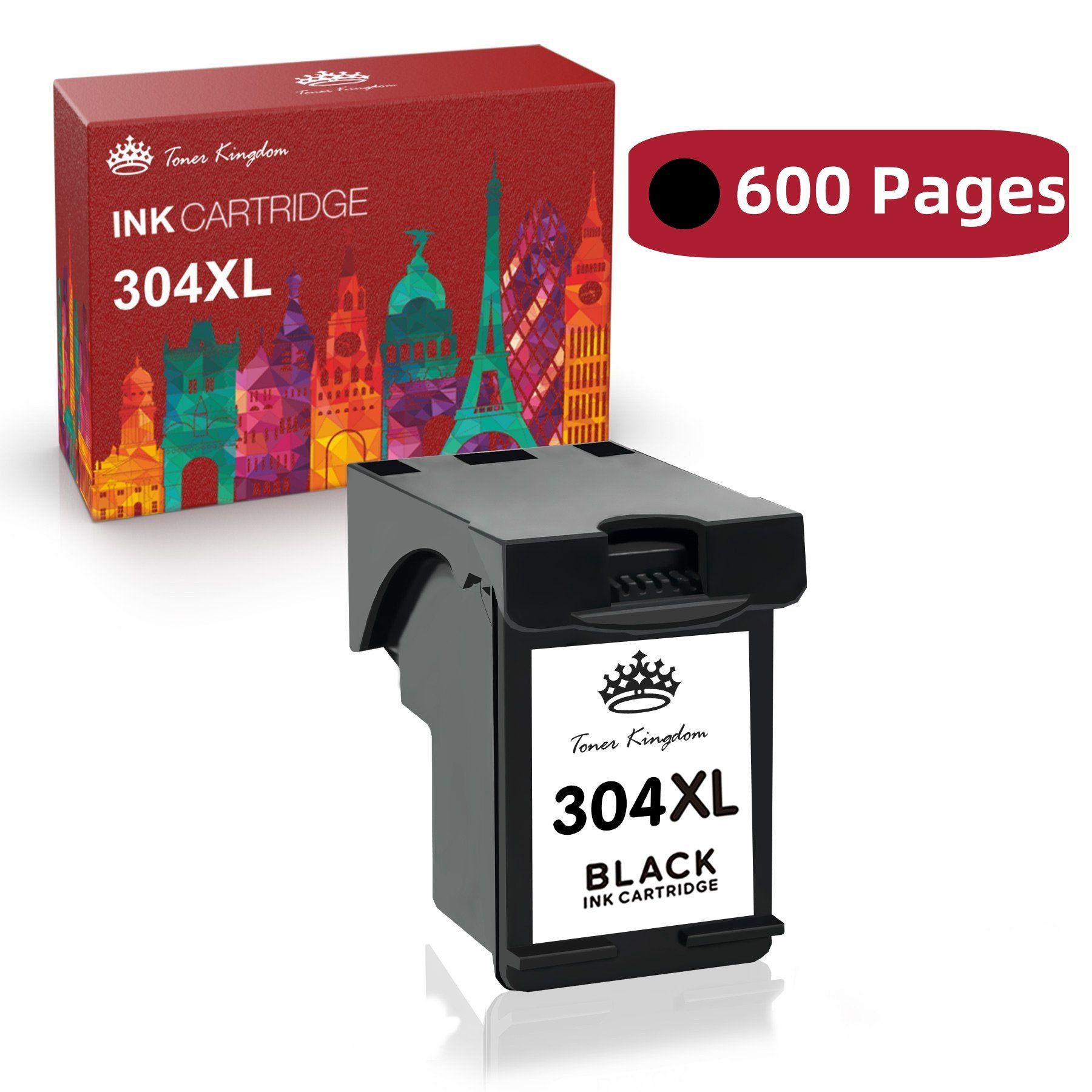 Toner Kingdom für HP 304XL 304 XL AMP 130 Envy 5000 5010 Tintenpatrone