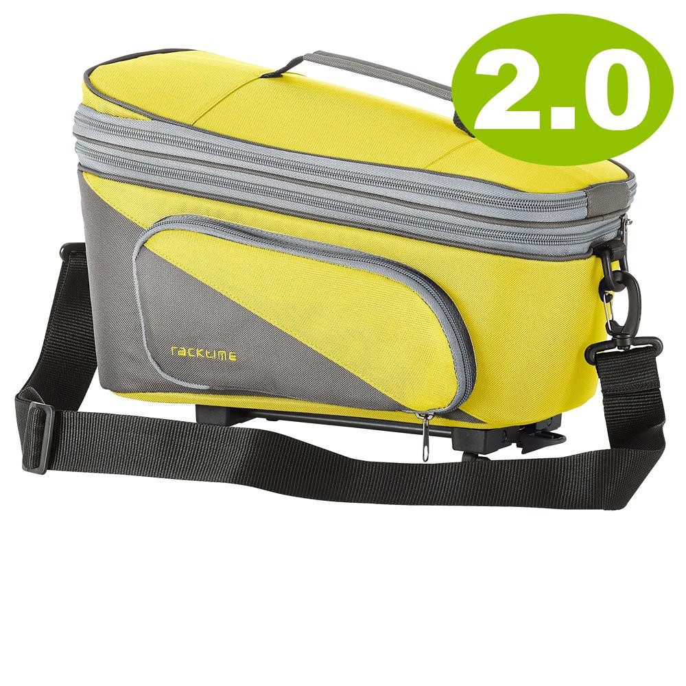 Fahrradtasche Racktime Gepäckträgertasche Trunkbag TALIS PLUS 2.0 gelb grau 15 Liter
