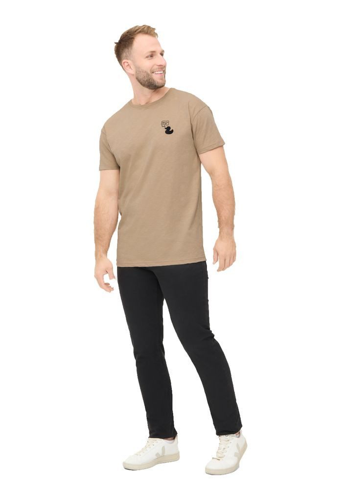 Derbe Print-Shirt What The Duck Herren T-Shirt (1-tlg)