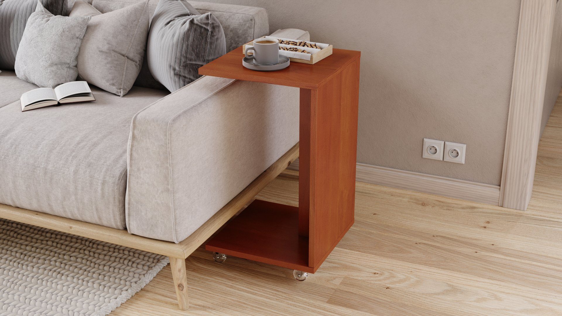 designimpex Beistelltisch Design Hugo Ecktisch Tisch günstig online kaufen