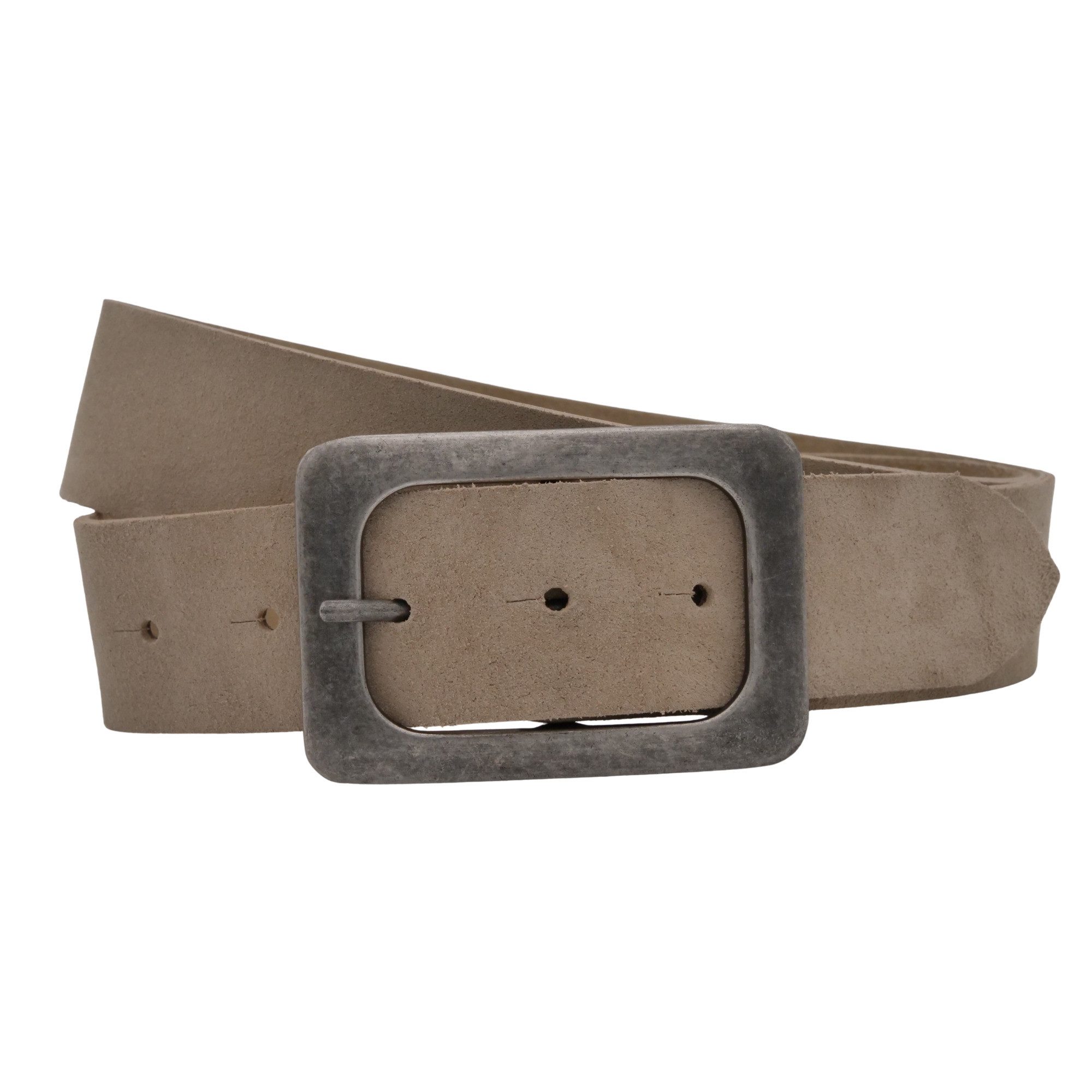 Ledergürtel AnnaMatoni Damen Ledergürtel in hochwertigem Velour Leder 4cm