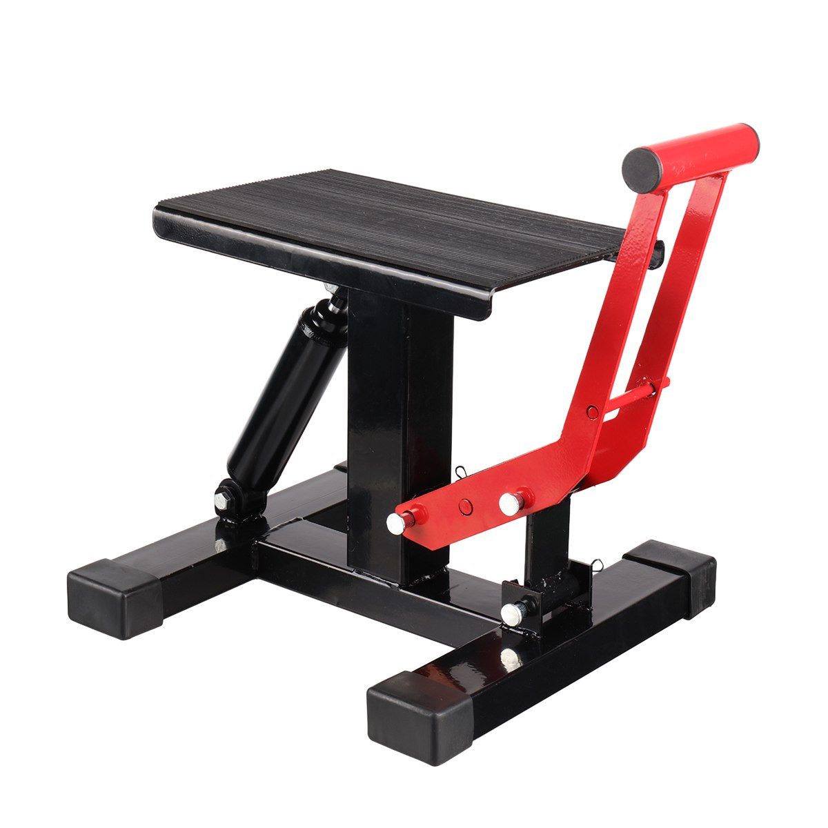 KROAK Hydraulikheber Motorradheber 40-61cm höhenverstellbar, 454kg Belastbar, Cross Enduro Trial Motocross Fahrradreparatur in Garage&Außenbereichen