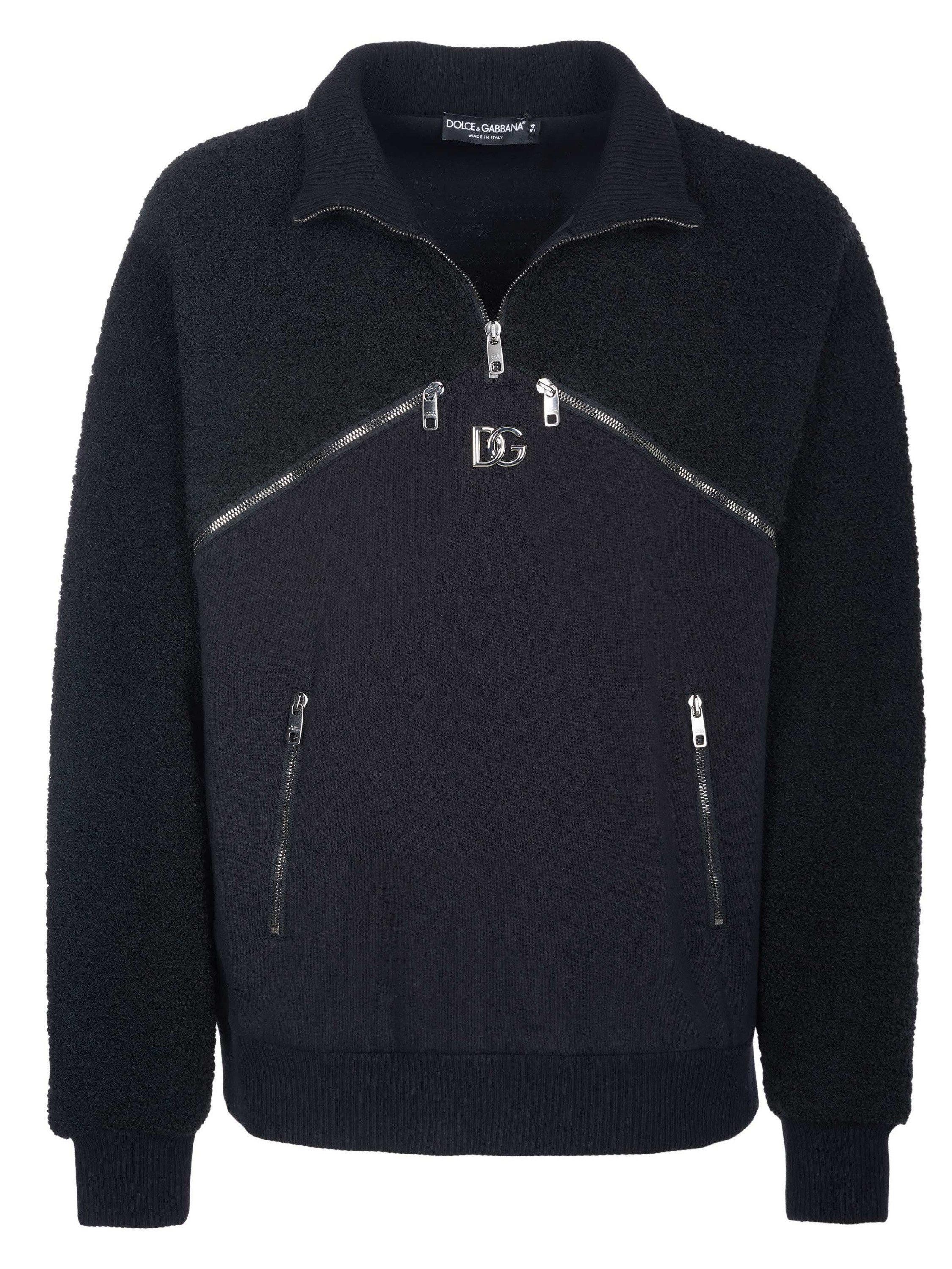 DOLCE & GABBANA Outdoorjacke Pullover & Strickjacke für Herren (1-St)
