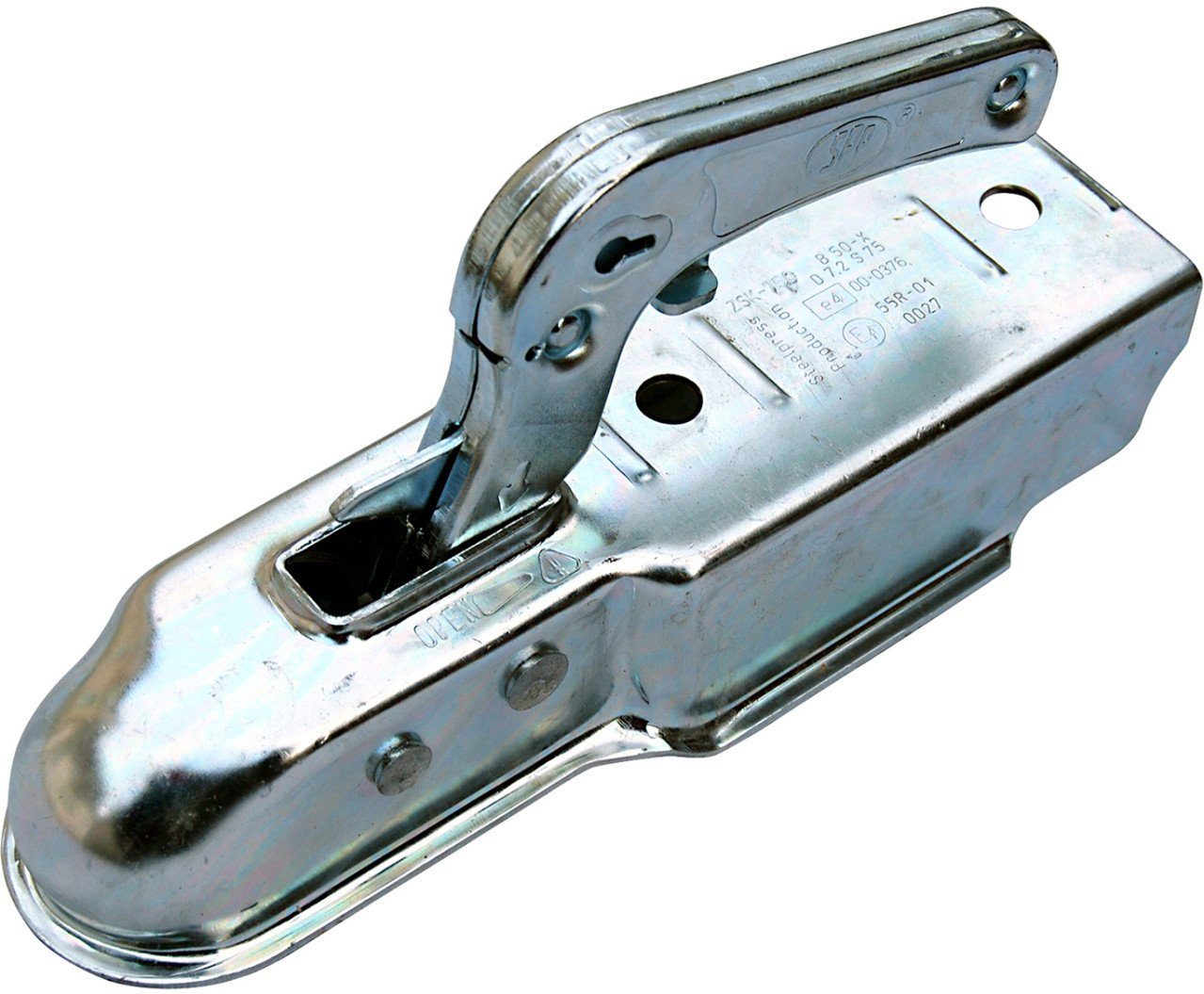 LAS Anhänger-Abstellstütze LAS Kupplungsklaue eckig 7cm