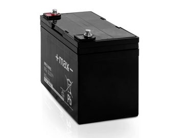 +maxx- MB12-36HC 12V 36Ah AGM Batterie wartungsfrei Rollstühle Bleiakkus, zyklenfest