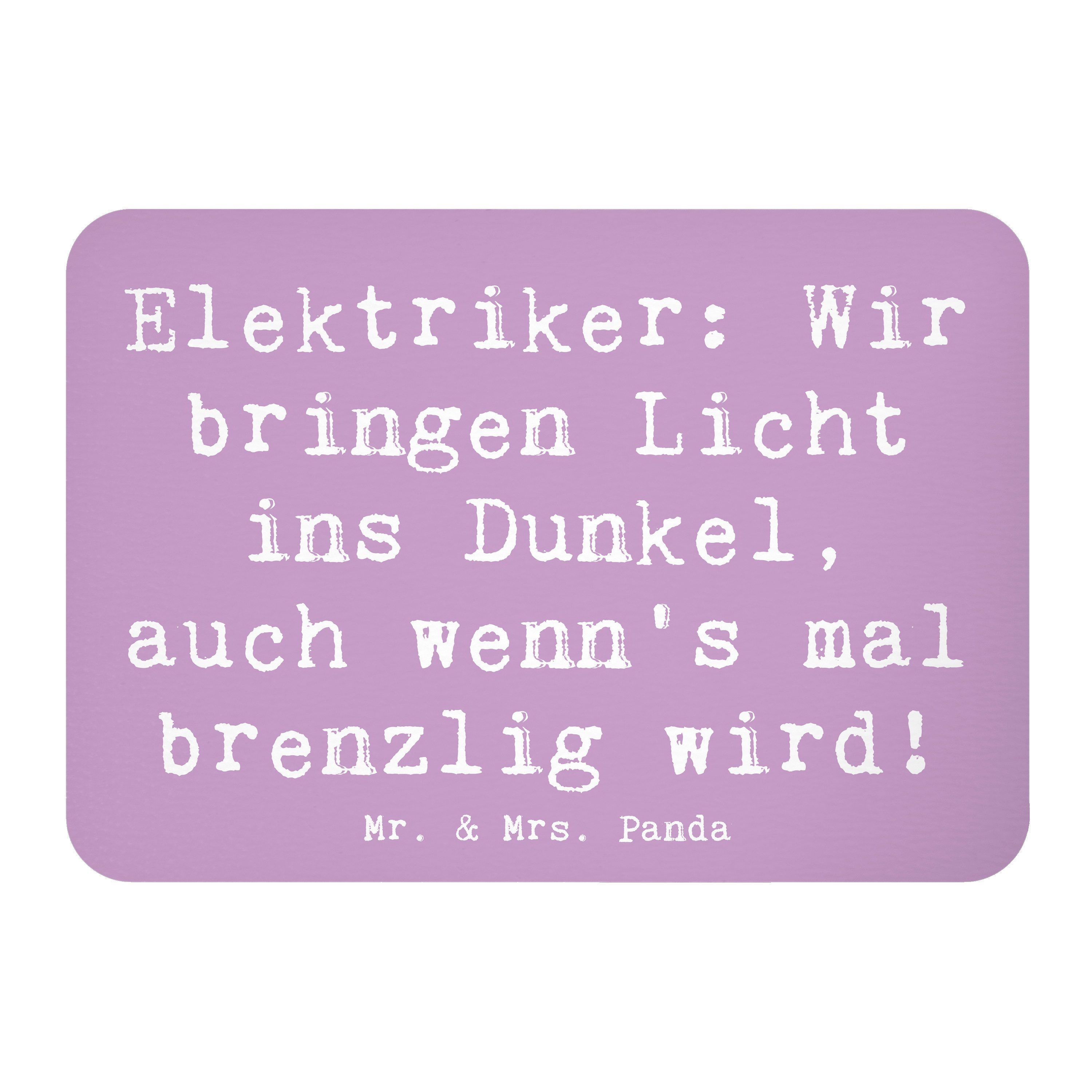 Magnet Spruch Elektriker Lichtbringer - Lavendeltraum - Geschenk, Kreativitä