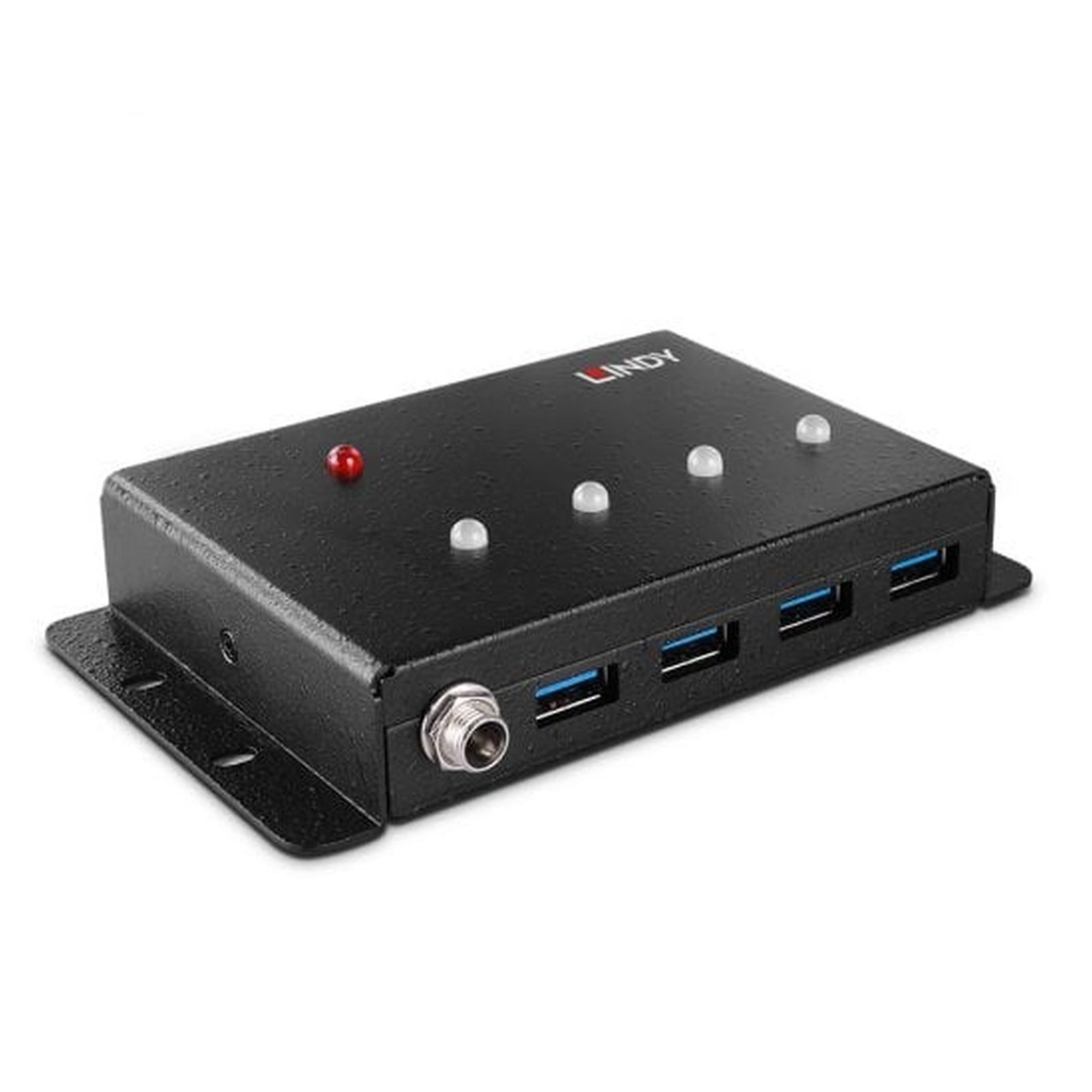 Lindy Laptop-Dockingstation Hub - Metallgehäuse - 4 x USB 3.2 Gen 1