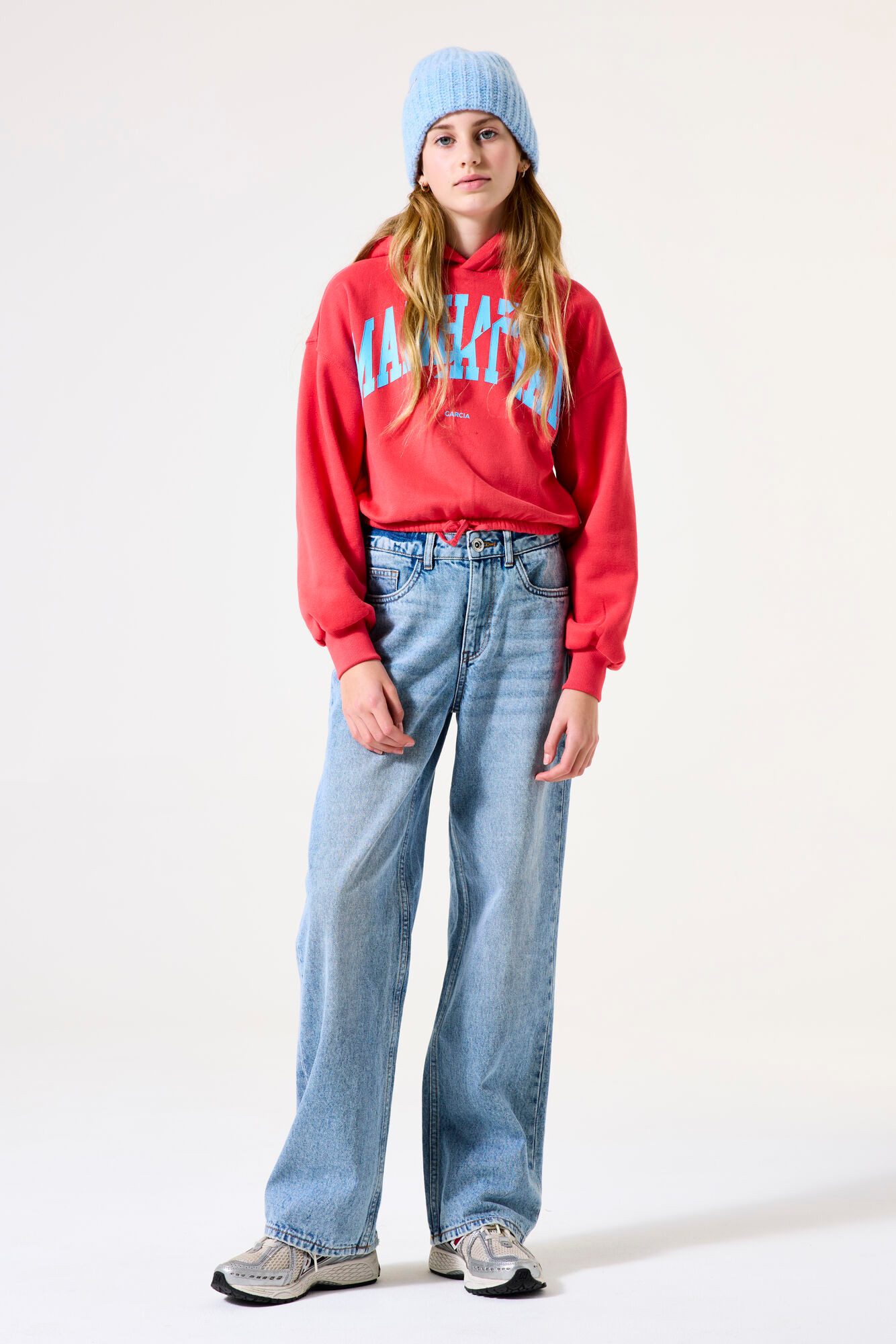 Garcia Sweatshirt kurze Form bis zur Taille