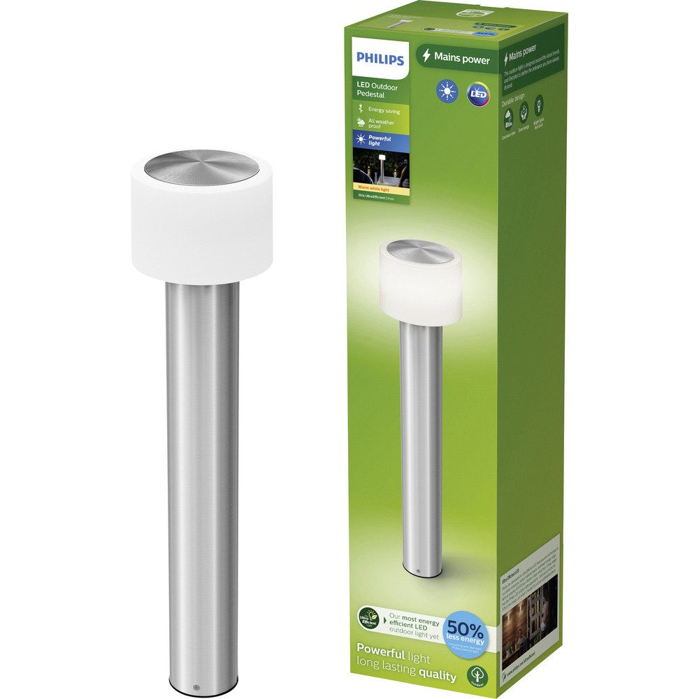 Philips Pollerleuchte Philips LED 929004141101 Otis LED-Außenstandleuchte LED 4.3 W Edels