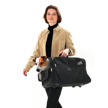 Karlie Tiertransporttasche Transporttasche / Rucksack Smart Trolley für Katzen