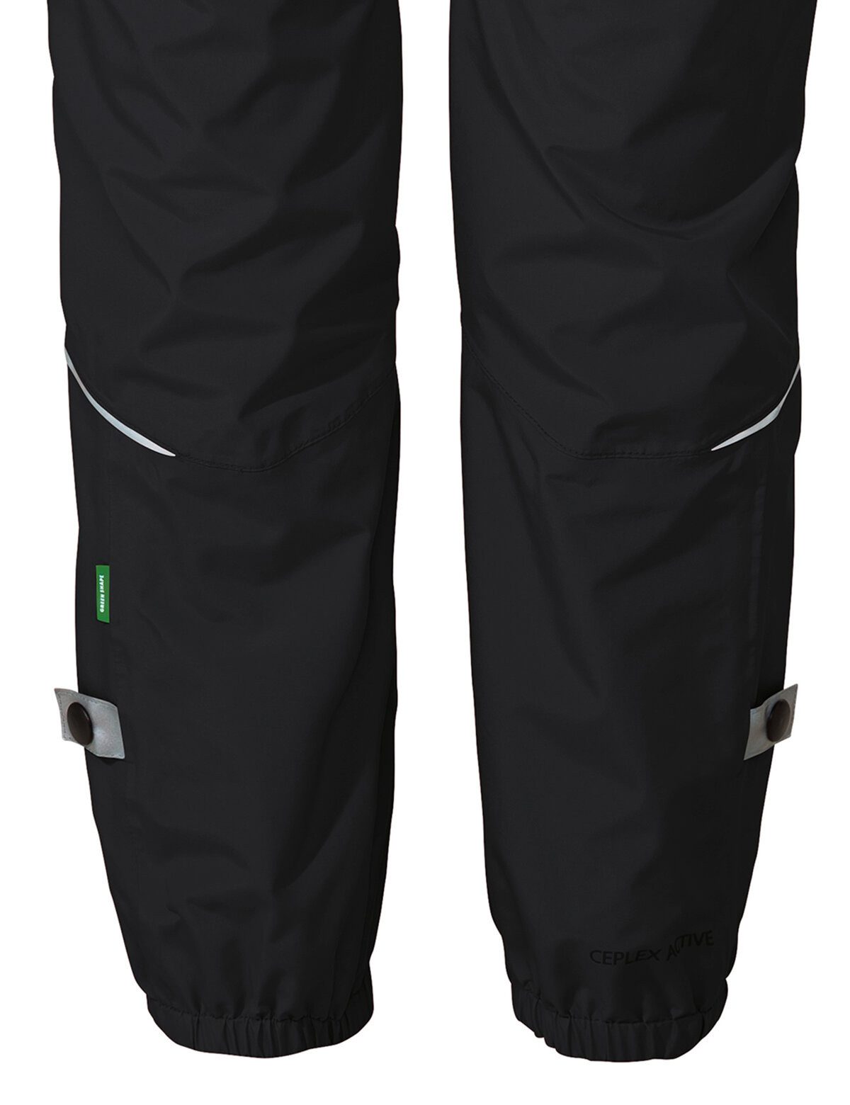 VAUDE Regenhose KIDS GRODY PANTS V wasserdicht, winddicht, atmungsaktiv, mit reflektierenden Details – Bild 3 von 4