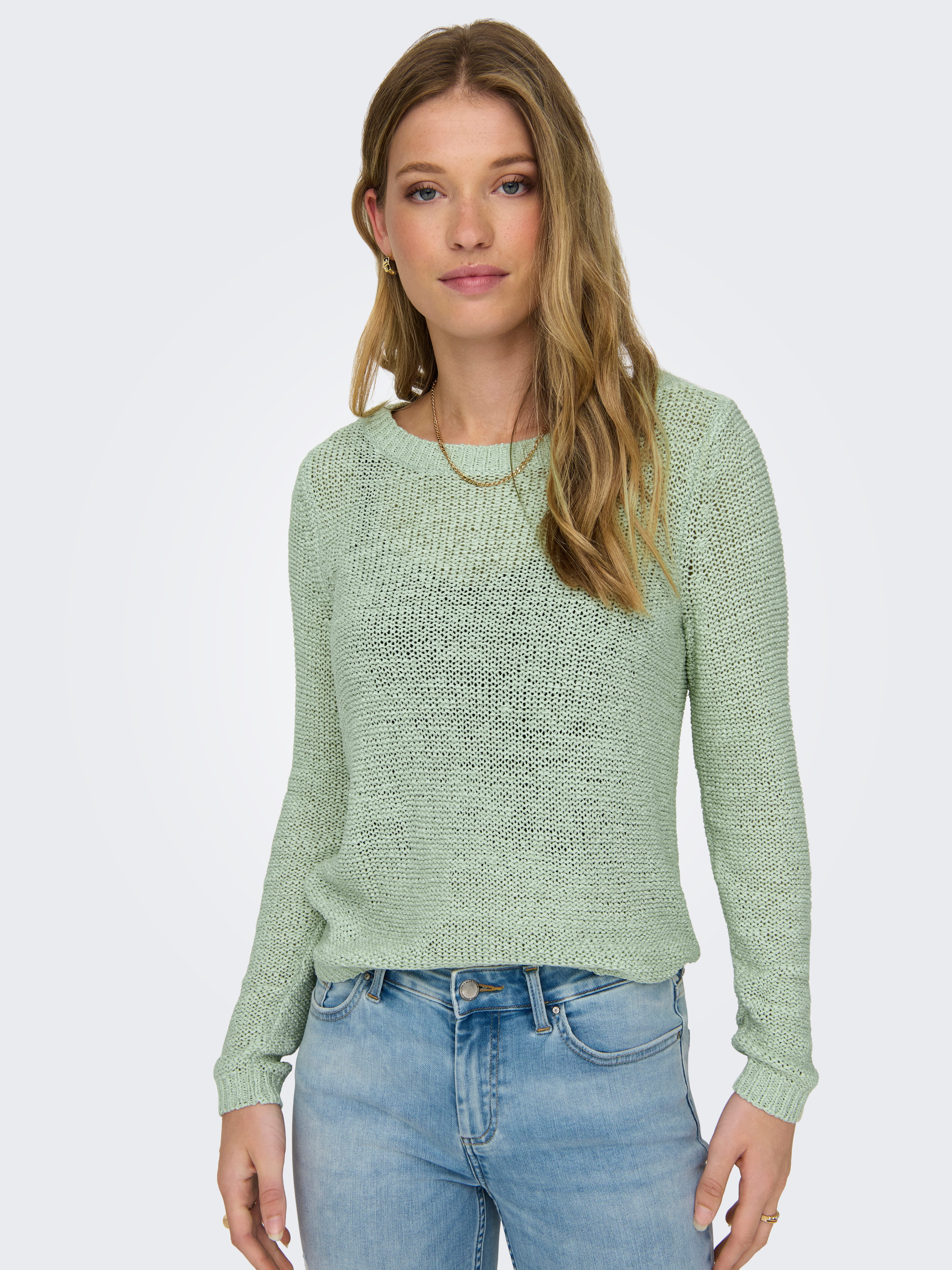 Strickpullover ONLGEENA XO L/S PULLOVER KNT NOOS